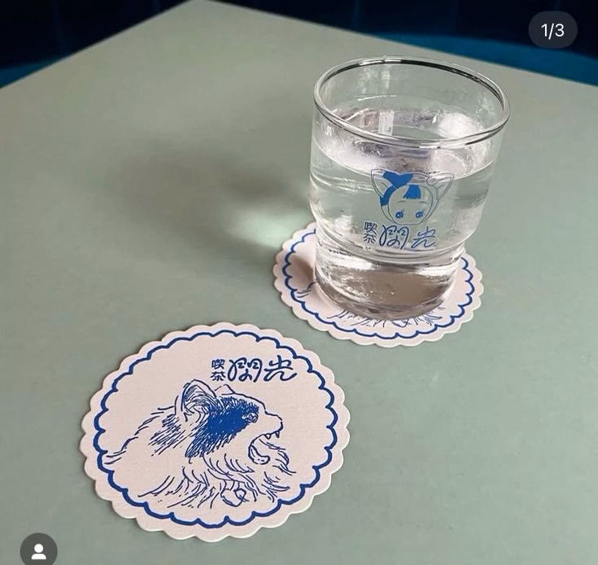 Figürlü özel kesim baskılı karton bardak altlığı